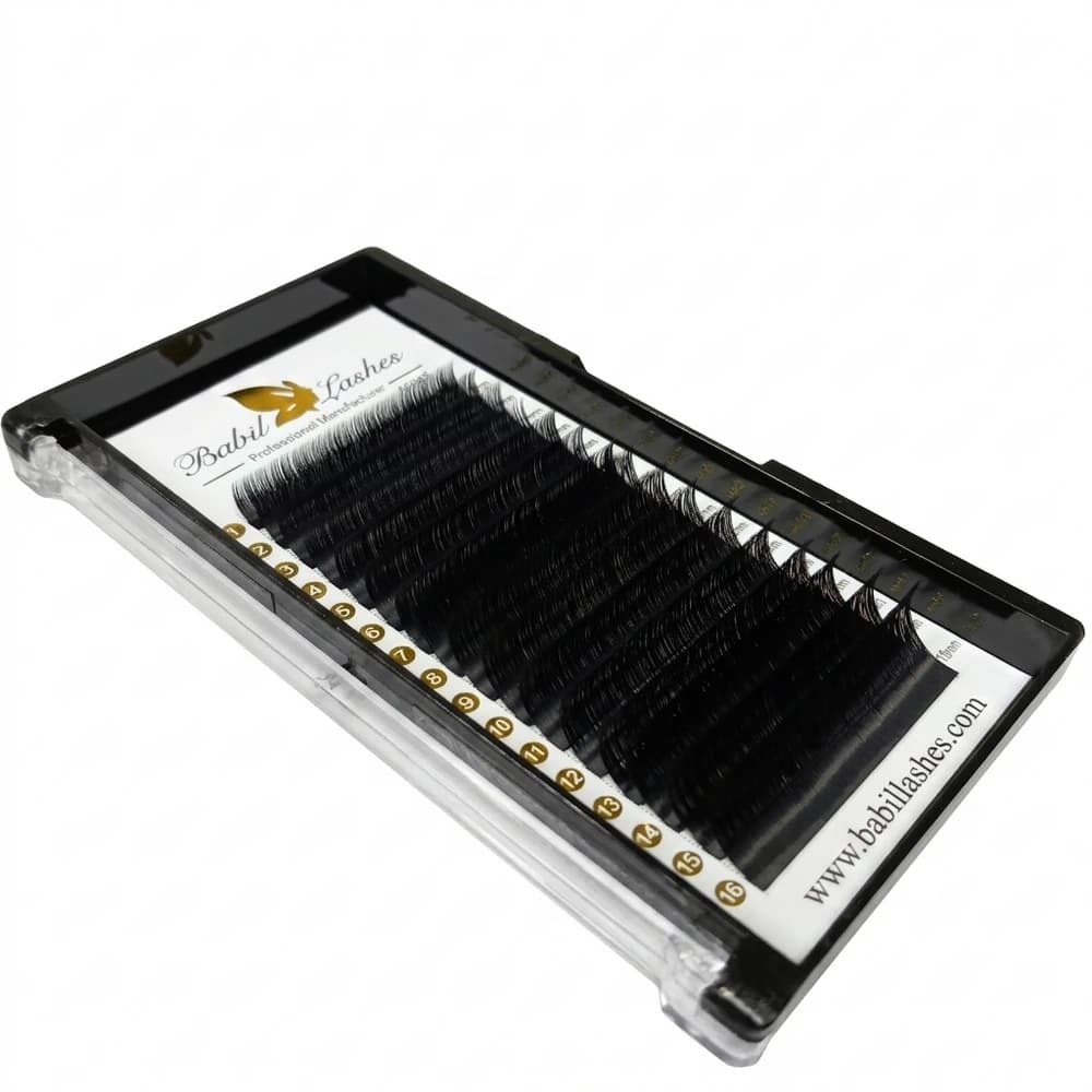 پالت مژه والیوم بابیل لش Babil Lash CC MIX 0.07 — تصویر ۲