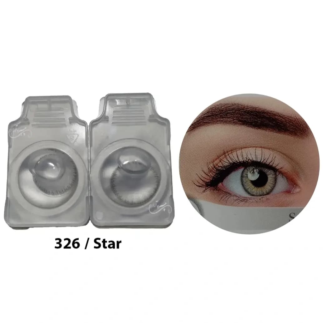 لنز چشم رنگی الگانس رنگ Star کد 326 Elegance
