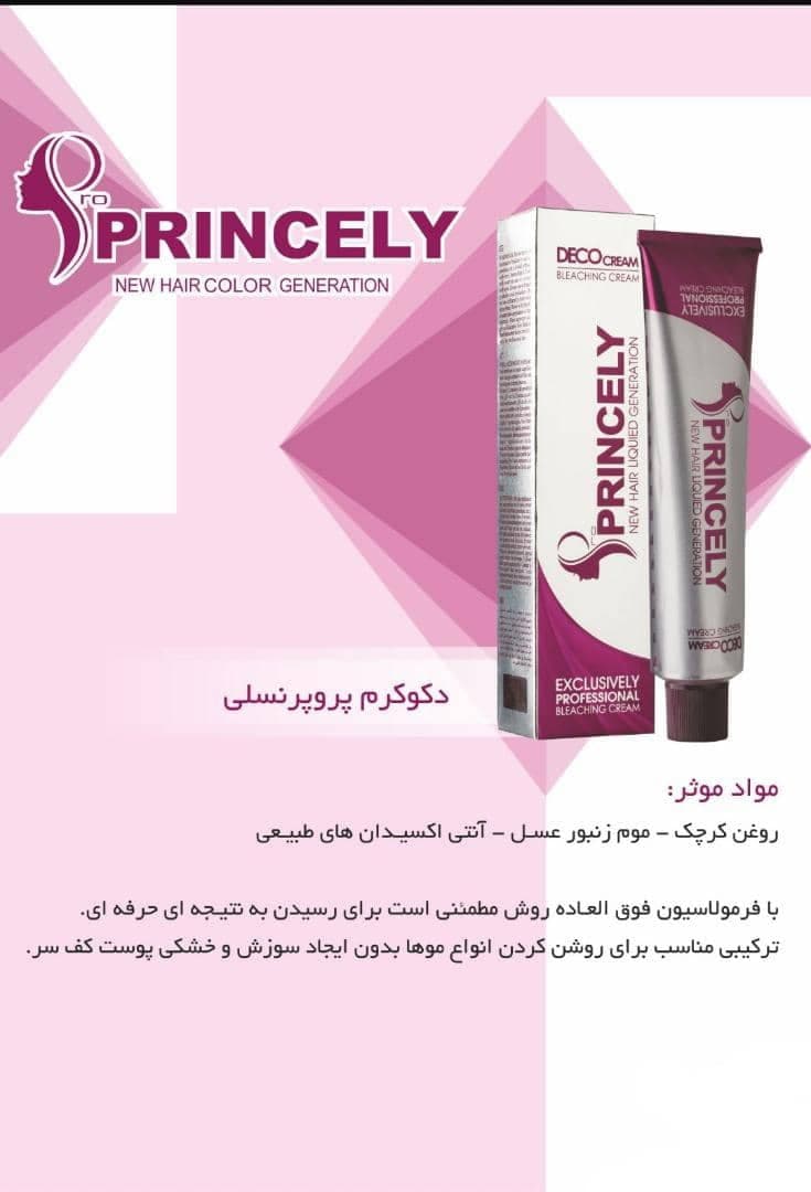 دکو کرم ۲۵۰ گرم پرو پرنسلی مدل Exclusively Professional — تصویر ۲