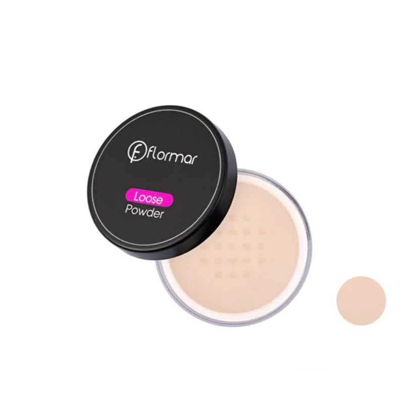 پودر فیکس فلورمار تثبیت کننده آرایش FLORMAR LOOSE POWDER 01