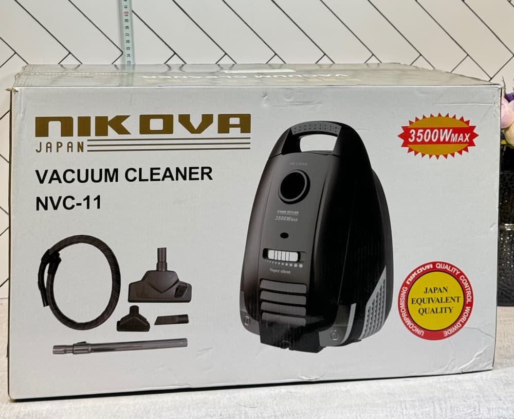 جاروبرقی 3500 وات سوپر سایلنت NVC-11 نیکوا (100) ارسال نیمه رایگان