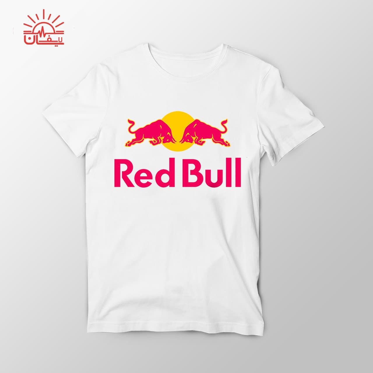 تیشرت سفید Red Bull