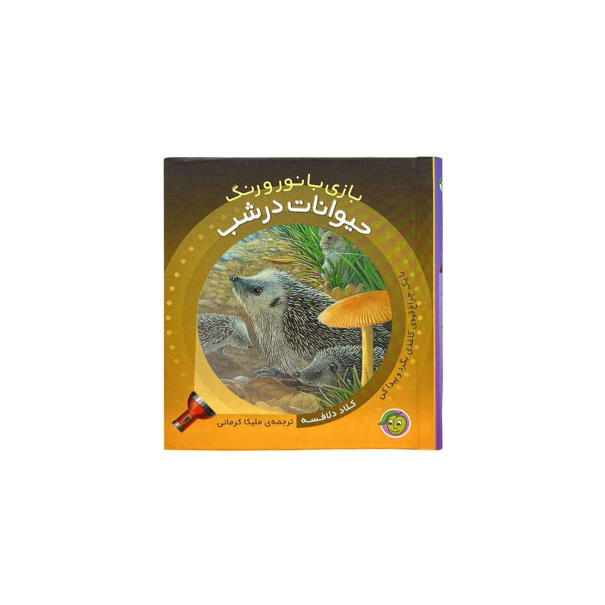 بازی با نور و رنگ حیوانات در شب