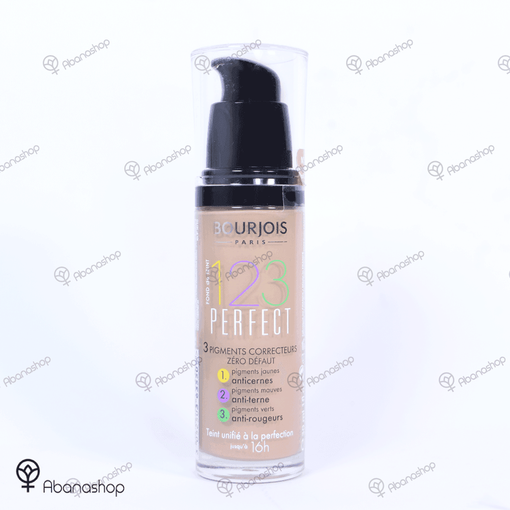 کرم پودر 123 پرفکت بورژوا BOURJOIS 123 PERFECT FOUNDATION