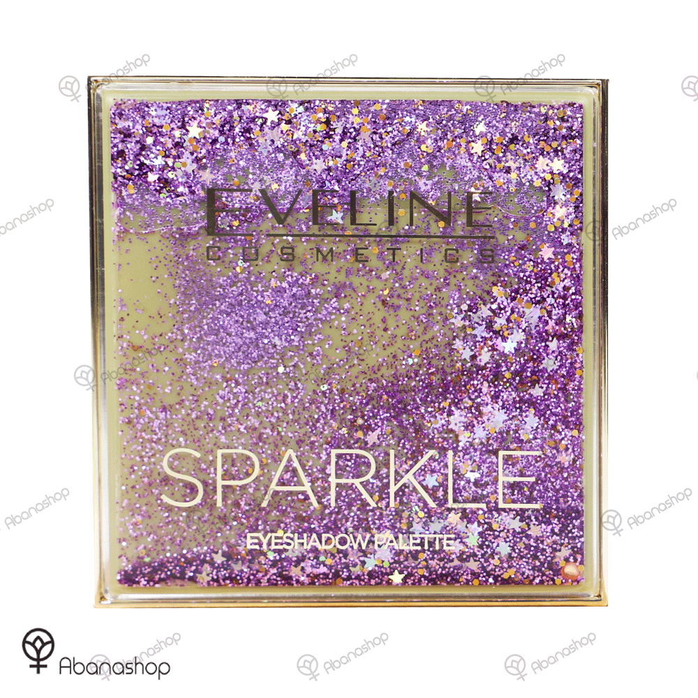 پالت سایه 9 عددی اسپارکل SPARKLE اولاین eveline