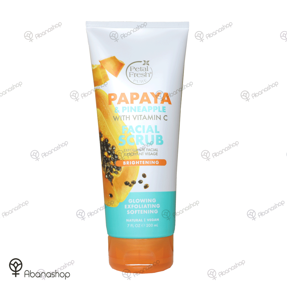 اسکراب صورت پاپایا پتال فرش Petal Fresh PAPAYA Facial Scrub