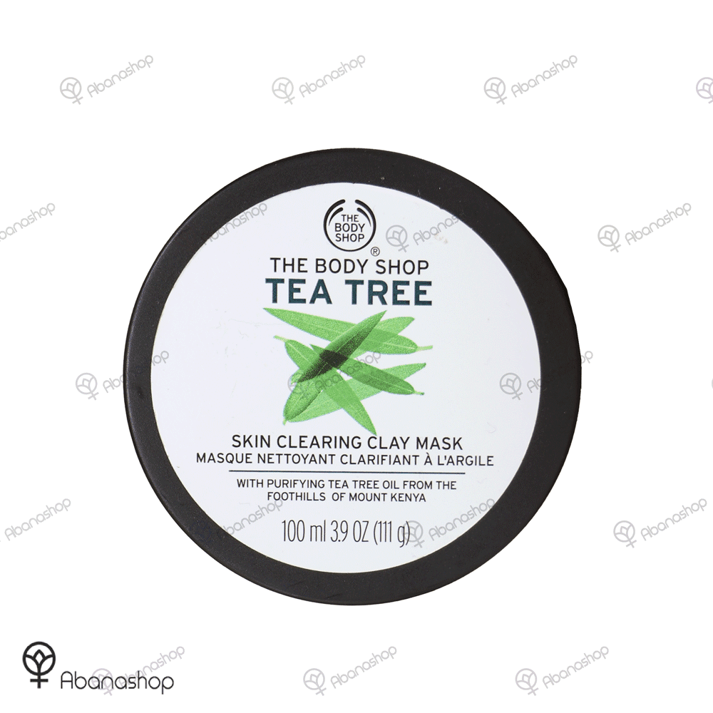 ماسک صورت تی تری (خاک رس درخت چای) بادی شاپ THE BODY SHOP TEA TREE MASK — تصویر ۲