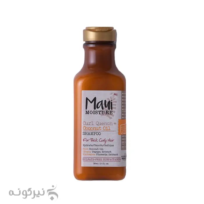 شامپو روغن نارگیل مائویی برای موهای فر