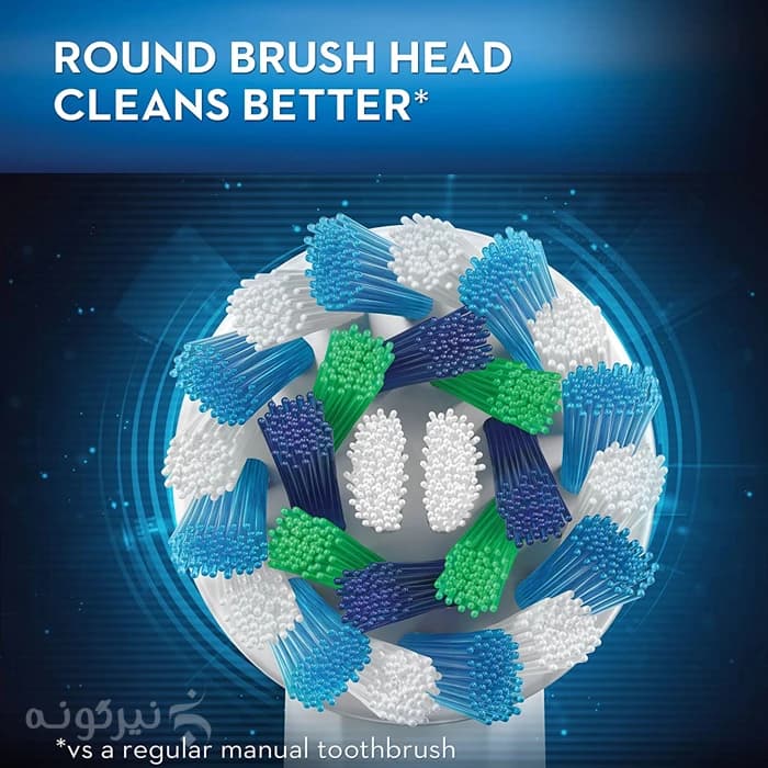مسواک برقی اورال بی سری اسمارت مدل white 7000 — تصویر ۳