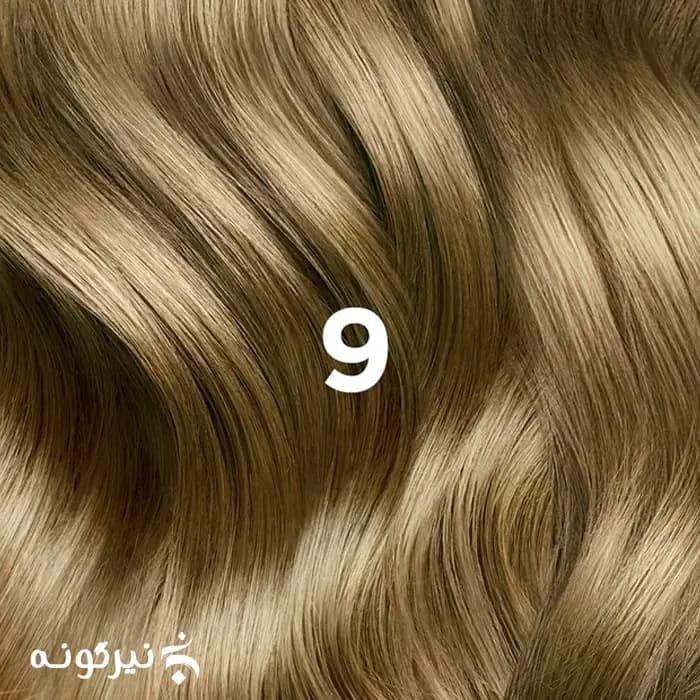 کیت رنگ مو فیتو شماره 9 – رنگ بلوند خیلی روشن — تصویر ۲