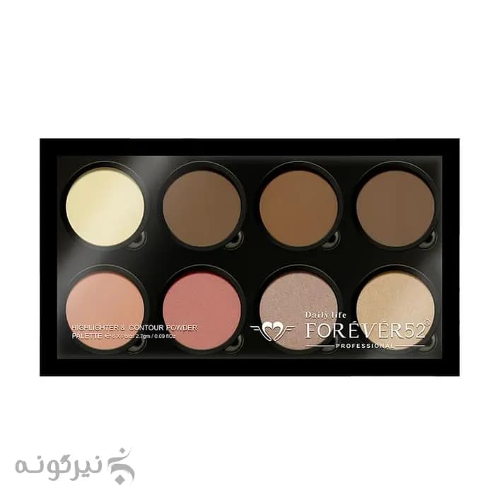 پالت کانتور خشک فور اور 52 forever 52 which highlighter & contour