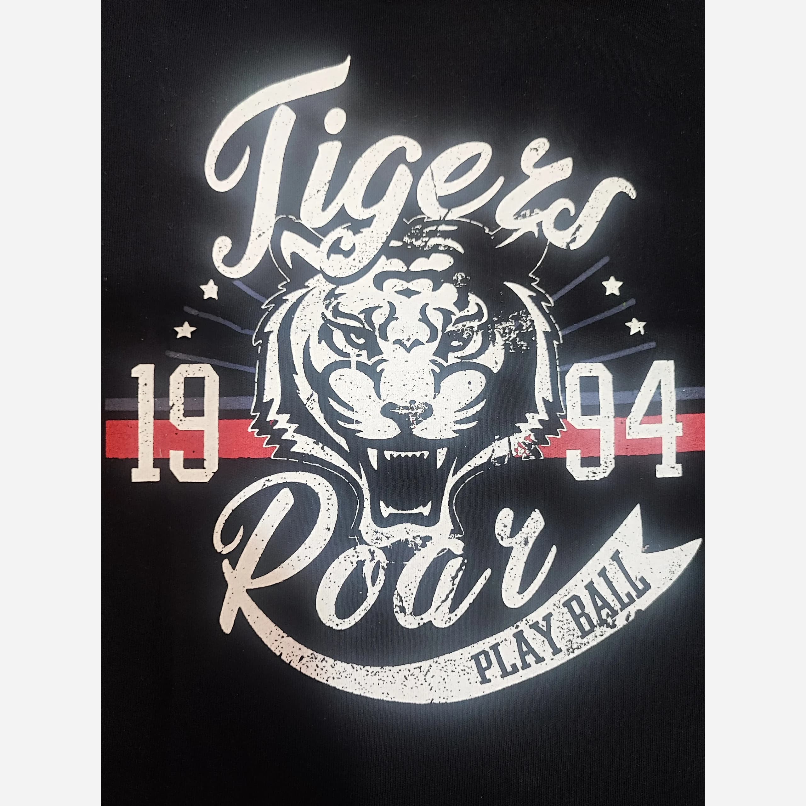 تیشرت بچگانه مشکی طرح tiger برند پیپرتس آلمان جنس پنبه ای — تصویر ۲