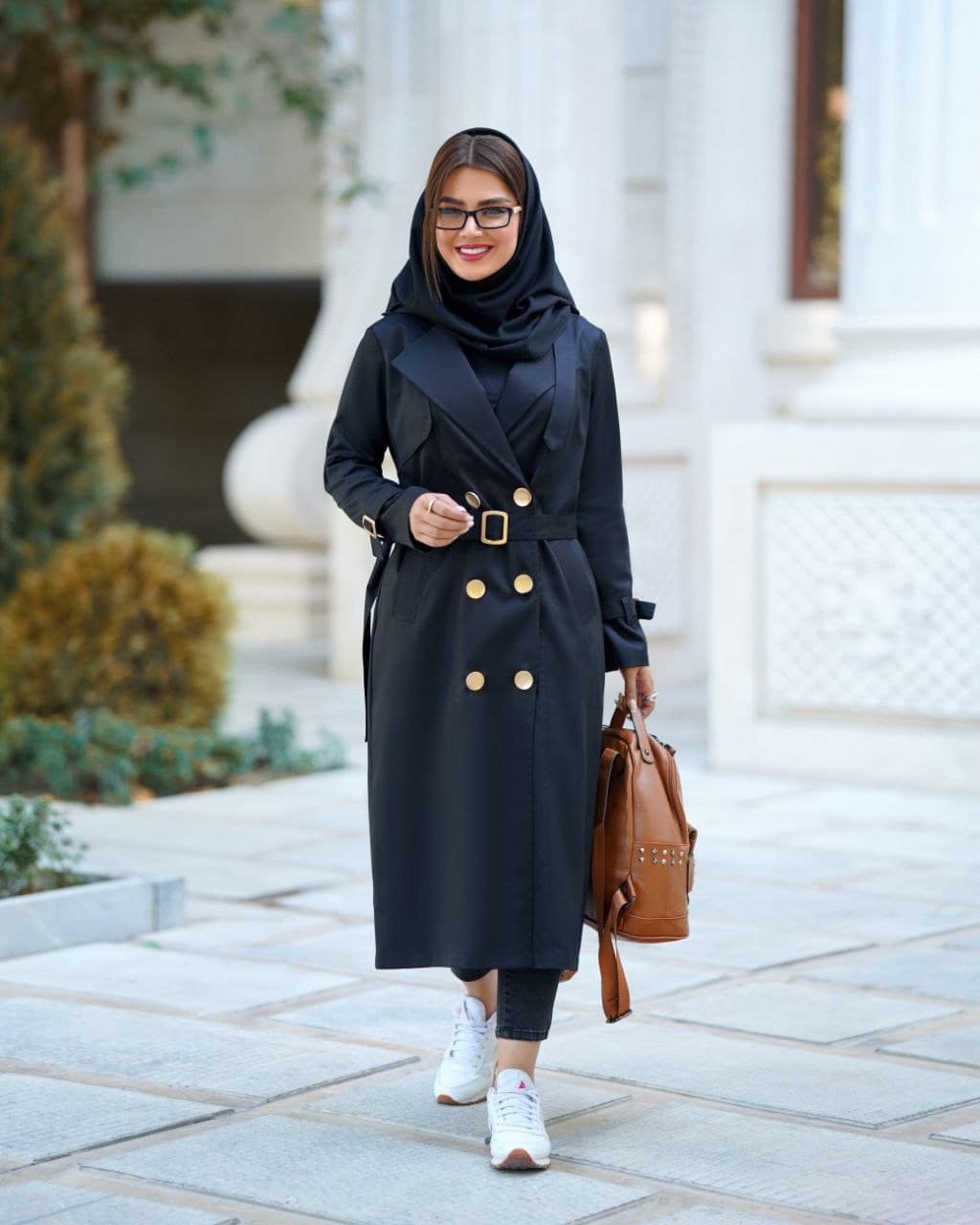 مدل مانتو پاییزه بلند1401 — تصویر ۳