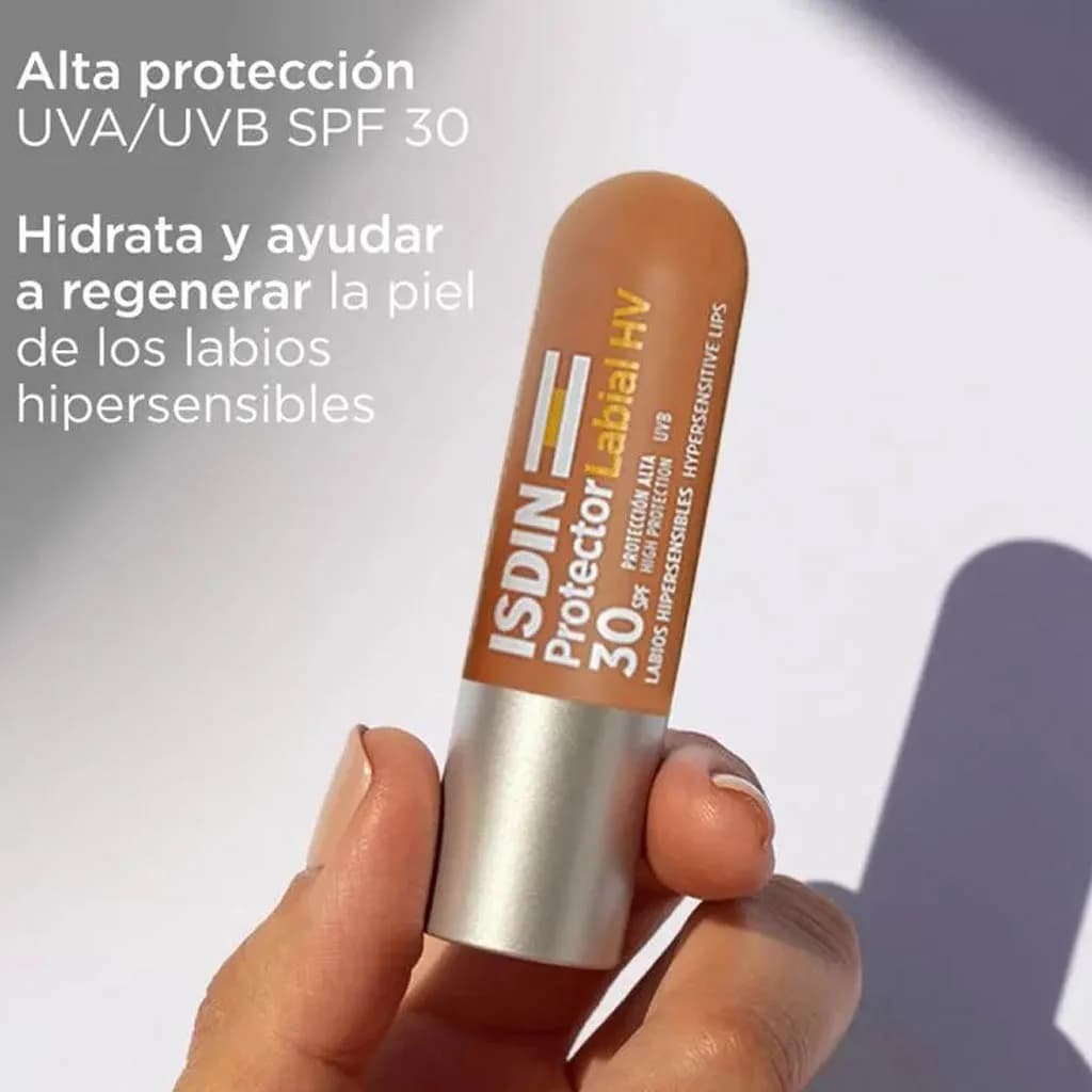 بالم لب ترمیم کننده ایزدین آبرسان Isdin Reparador Labial — تصویر ۴