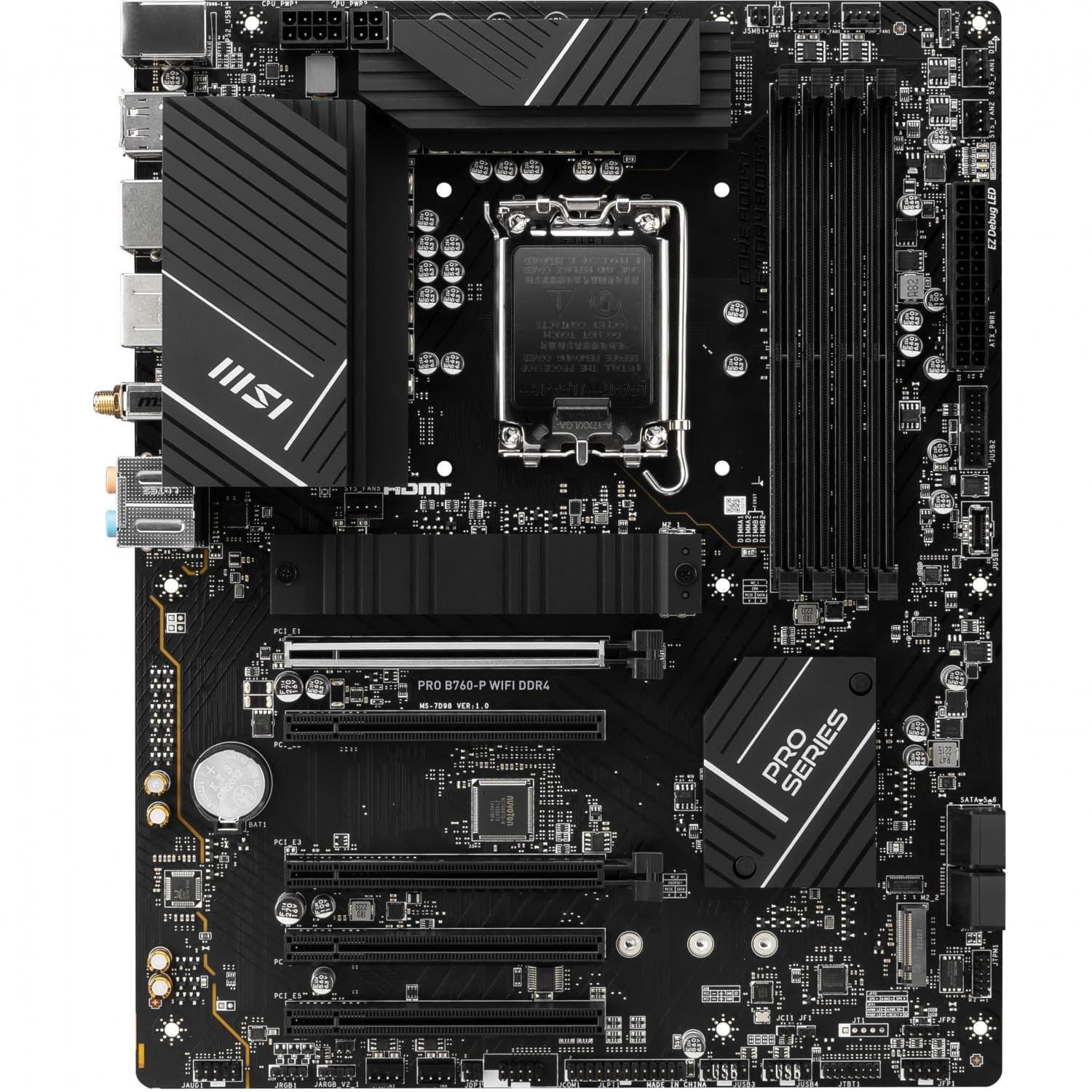 مادربرد MSI PRO B760-P WIFI DDR4 — تصویر ۴