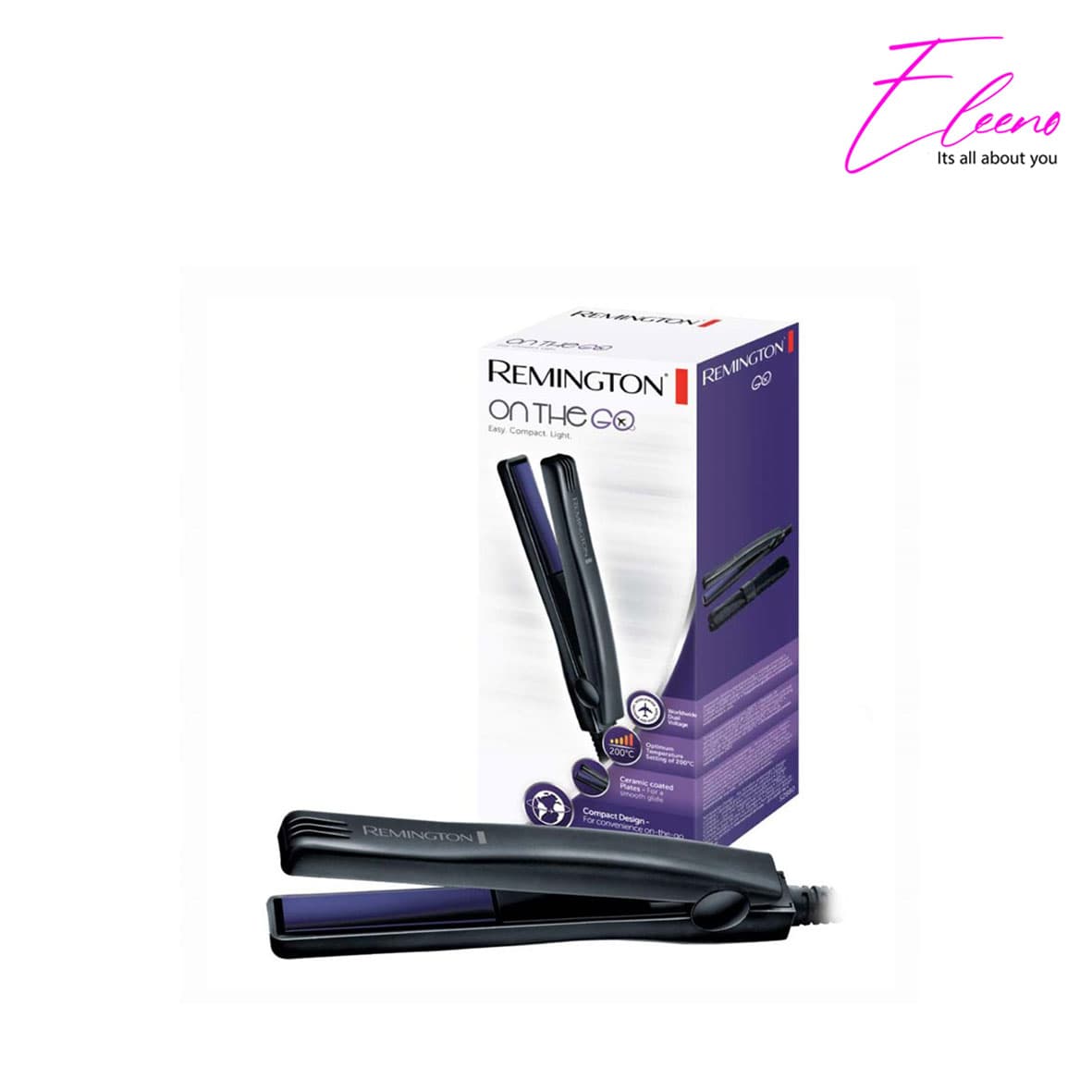 اتو مو رمینگتون مینی مدل Remington On The Go Mini S2880