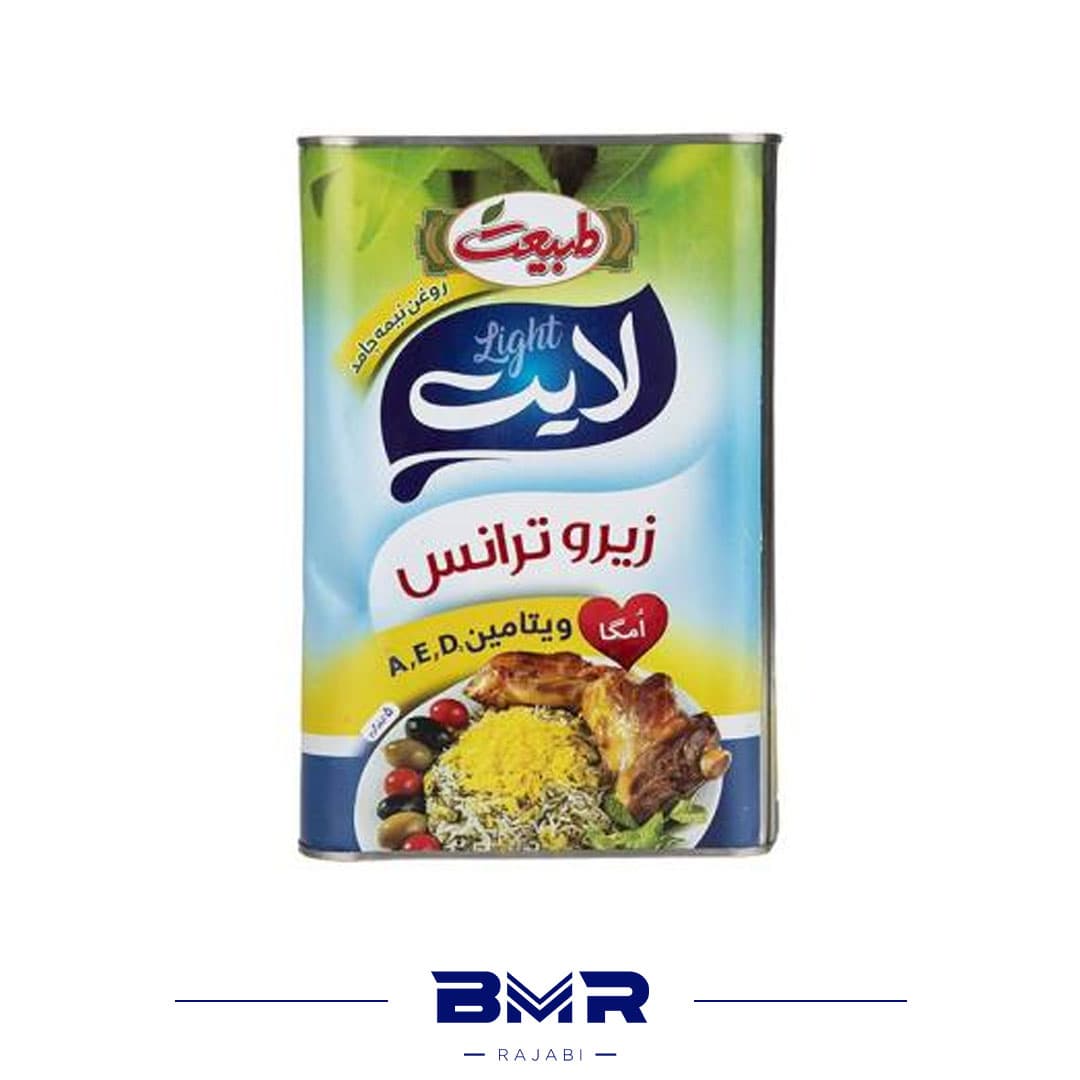 روغن نیمه جامد 5 کیلویی طبیعت