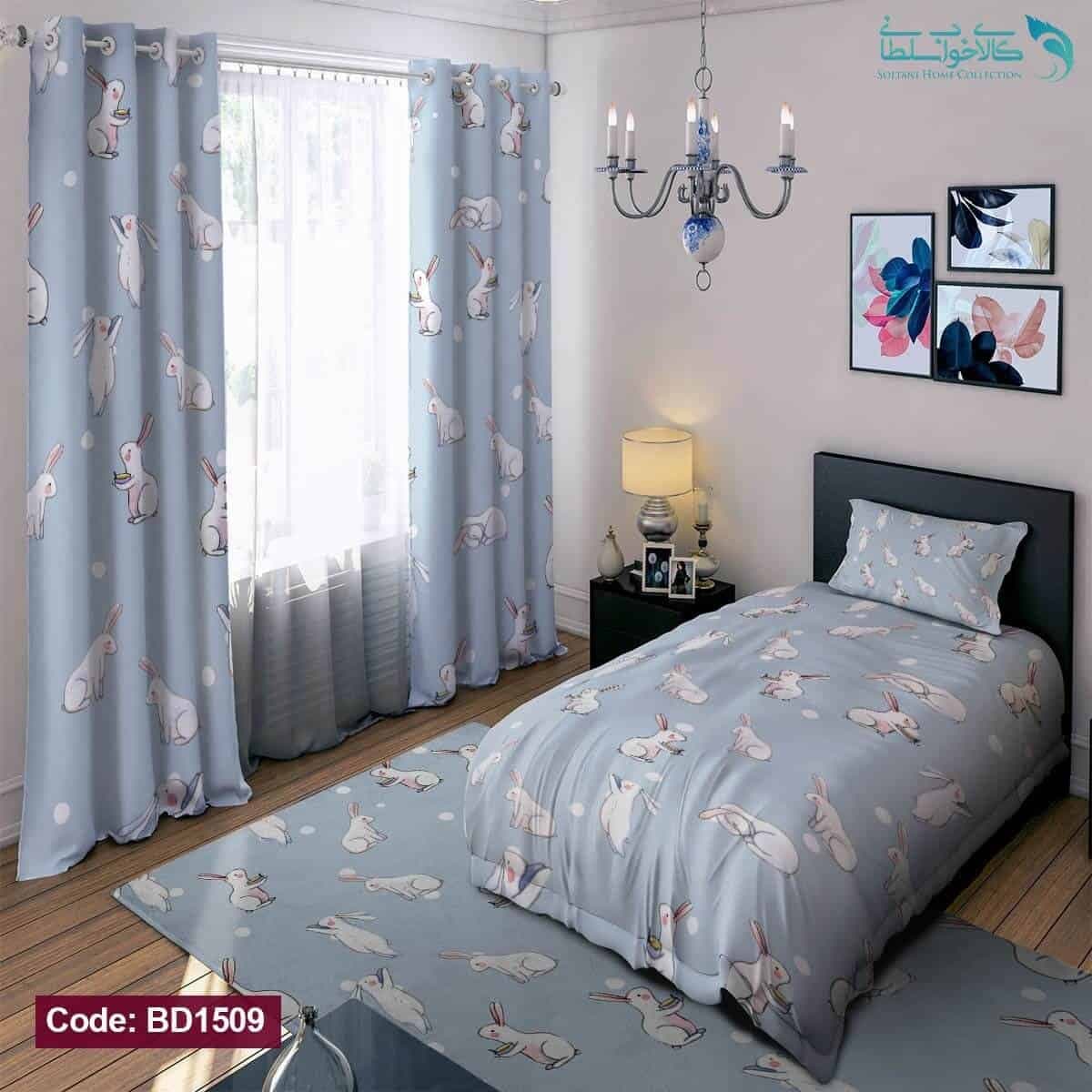 روتختی طرح خرگوش یکنفره کد BD1509