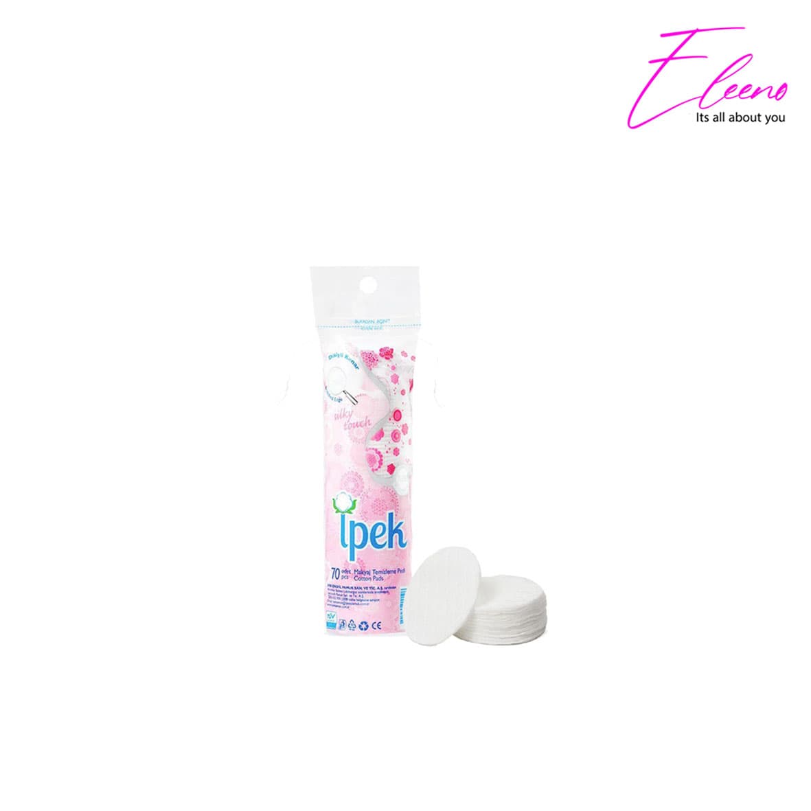 پد آرایش پاک کن ایپک Ipek Make Up Remover Cotton Pads