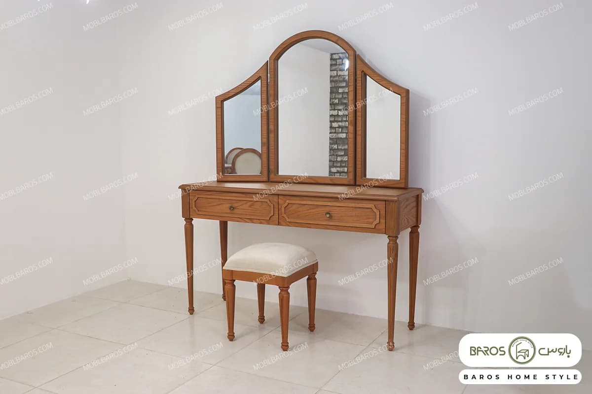 مدل میز آرایش ساده و شیک شاین کد ۱ — تصویر ۲