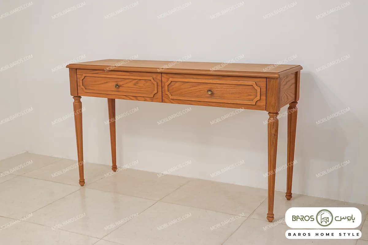مدل میز آرایش ساده و شیک شاین کد ۱ — تصویر ۳