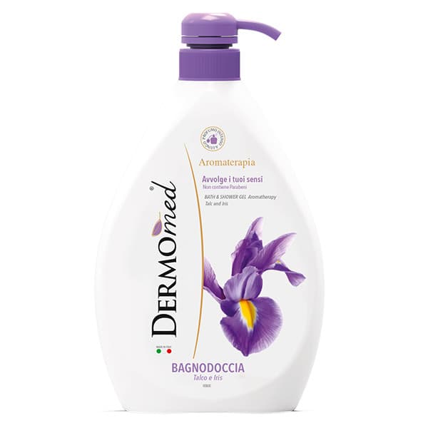 شامپو بدن درمومد با عصاره تالک و آیریس 1000ml