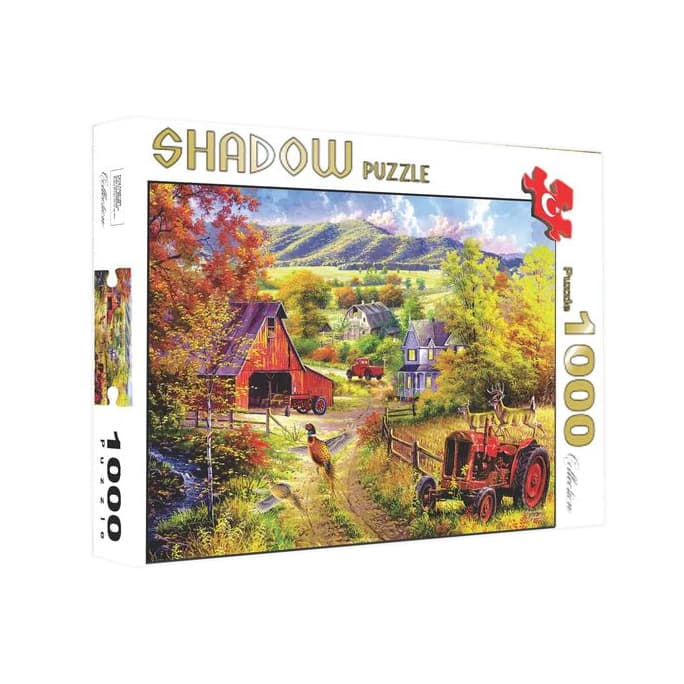 پازل 1000 تکه شادو (Shadow) طرح پاییز در مزرعه