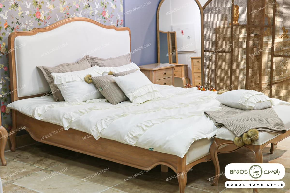 روتختی مدل شاین دو نفره جذاب و زیبا به همراه 2 کوسن چین دار