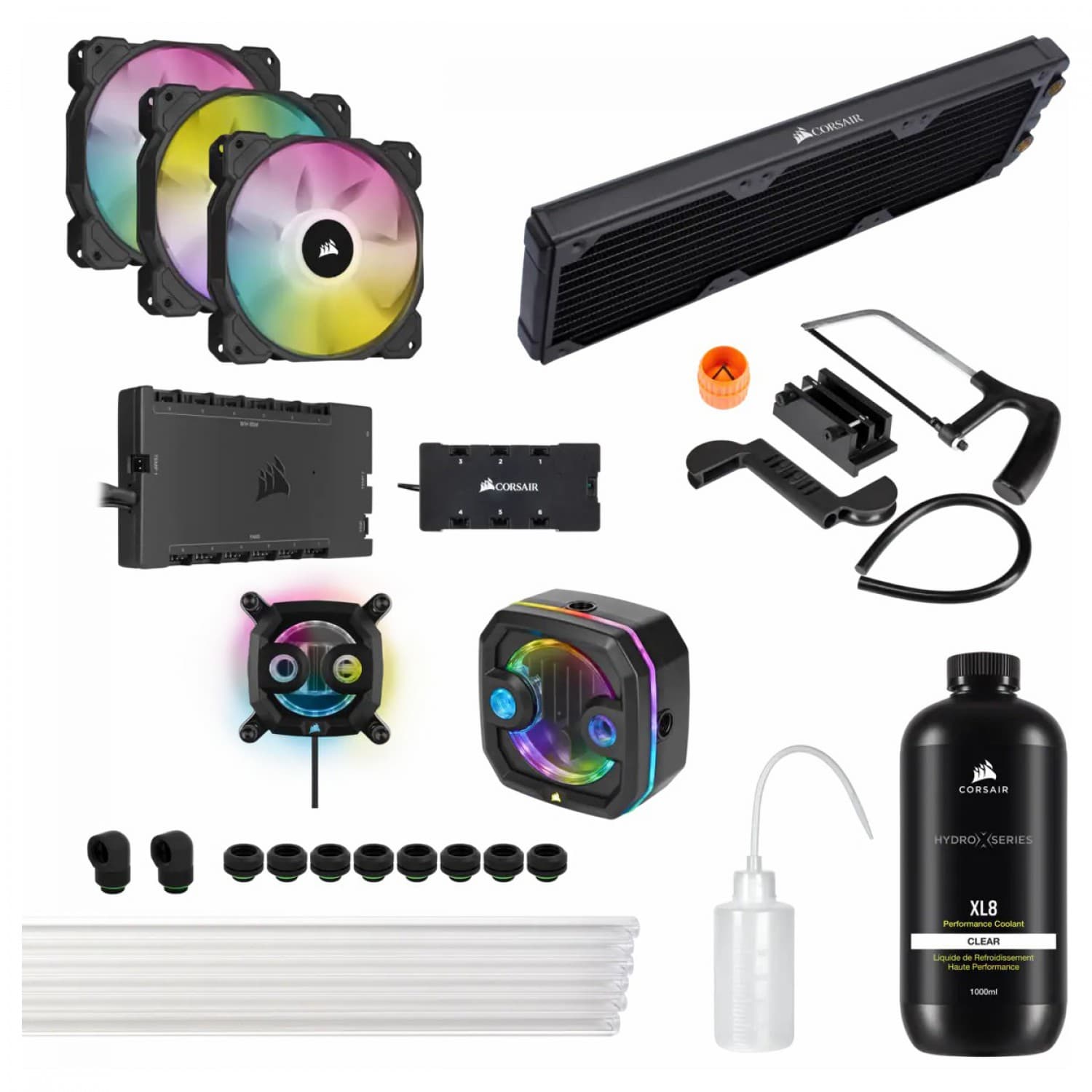 کیت خنک کننده پردازنده کورسیر HYDRO X SERIES ICUE XH303I RGB PRO – BLACK