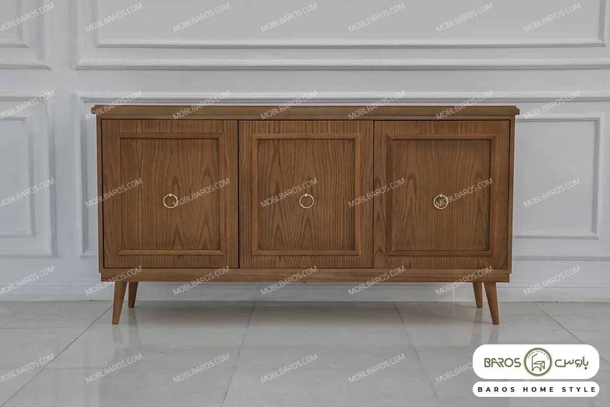 میز کنسول چوبی و کلاسیک دنیز کد ۲