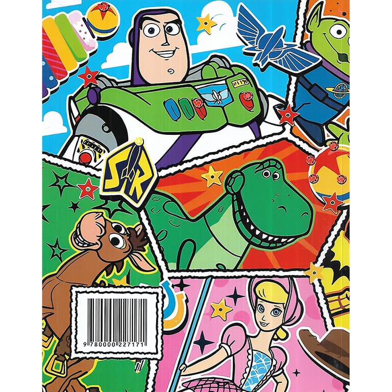 کتاب رنگ آمیزی داستان اسباب بازی ها TOY STORY COLORING BOOK — تصویر ۲