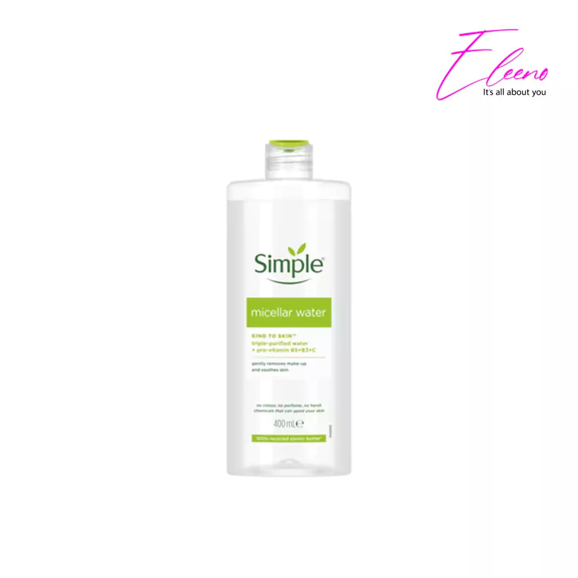 میسلار واتر سیمپل پاک کننده آرایش Simple Hydrate Micellar Water