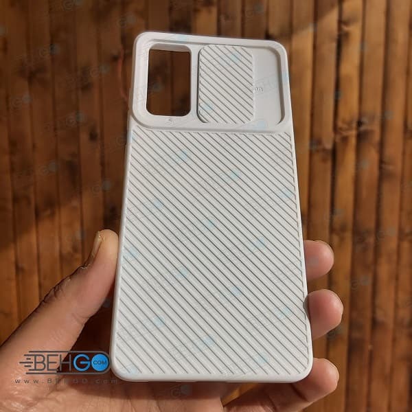 قاب گوشی سامسونگ S20 FE کاور سیلیکون خشابی با محافظ لنز دوربین S20FE — تصویر ۷