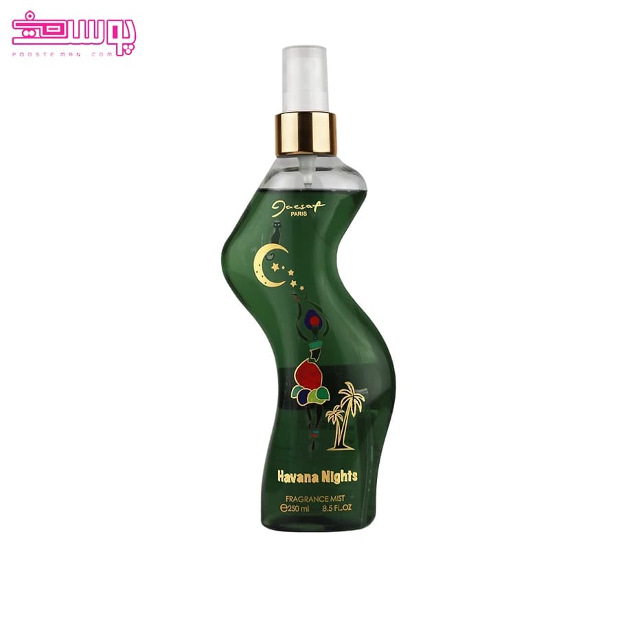 بادی اسپلش زنانه ژک ساف مدل Havana nights حجم 250ml