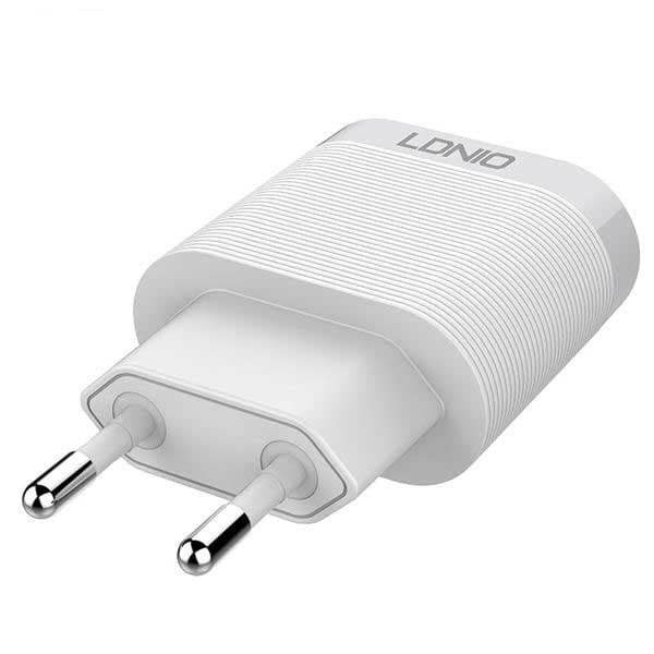 شارژر دیواری اصلی برند الدینیو مدل LDNIO A303Q به همراه کابل تایپ سی LDNIO A303Q Wall Charger with USB-C Cable — تصویر ۲
