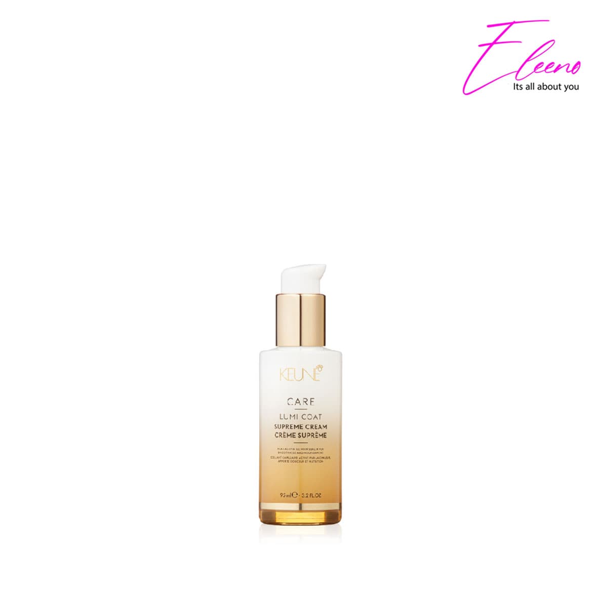 کرم محافظ حرارت کئون لومی کوت صاف و درخشان کننده keune lumi coat cream