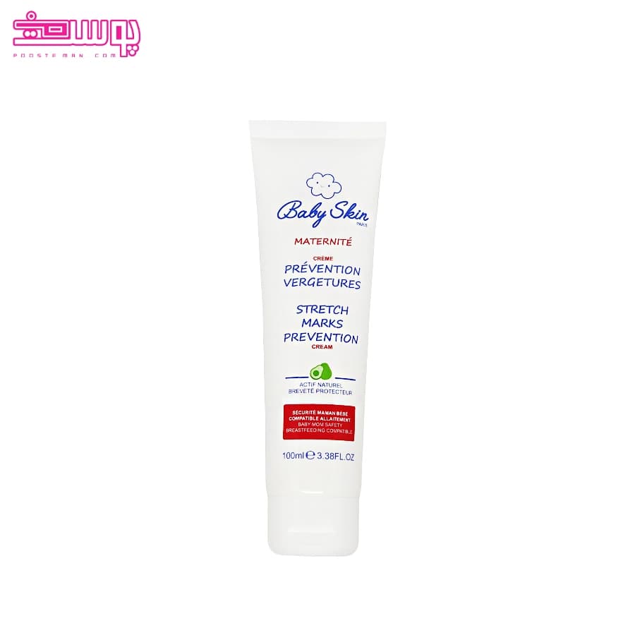 کرم ضد ترک بارداری بیبی اسکین مدل Stretch حجم 100ml