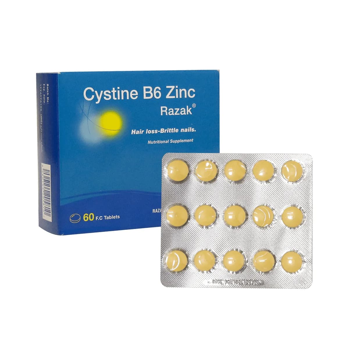 زینک سیستین ب6 | رازک