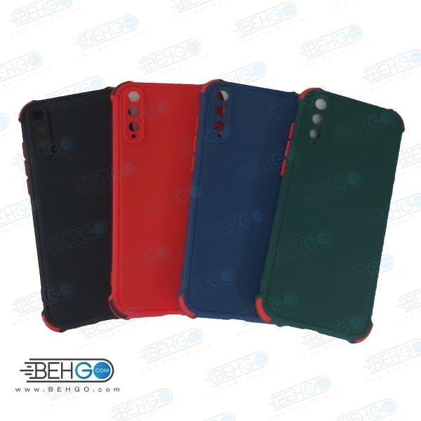 قاب هواوی Y8P کاور مدل ژله ای دکمه رنگی محکم ضد ضربه با محافظ لنز دوربین گوشی وای 8 پی 2020 گارد محافظ قاب Camera Cover color key Case for Huawei Y8P