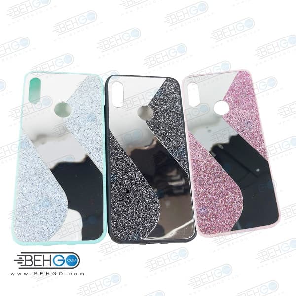 قاب گوشی Y6S قاب فانتزی هواوی وای 6 پرایم 2019 گارد مدل جدید اکلیلی آینه ای مناسب گوشی موبایل هانر New Mirror glitter case For Huawei Y6S/Y6 Prime 2019/Y6 2019 /Honor 8A