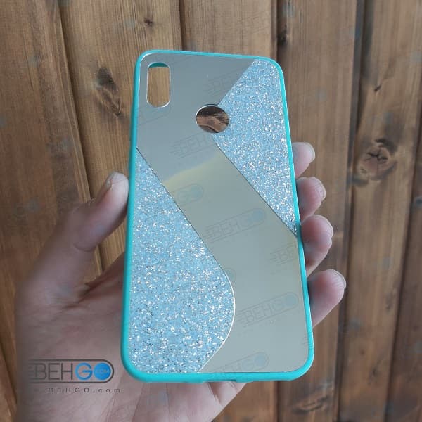 قاب گوشی Y6S قاب فانتزی هواوی وای 6 پرایم 2019 گارد مدل جدید اکلیلی آینه ای مناسب گوشی موبایل هانر New Mirror glitter case For Huawei Y6S/Y6 Prime 2019/Y6 2019 /Honor 8A — تصویر ۴