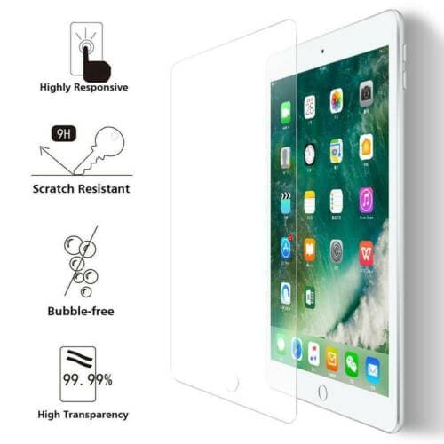 گلس ipad 10.2 محافظ صفحه نمایش شیشه ای آیپد 10.2 اینچ اپل مدل Tempered Glass Guard for apple iPad 10.2 inch — تصویر ۳