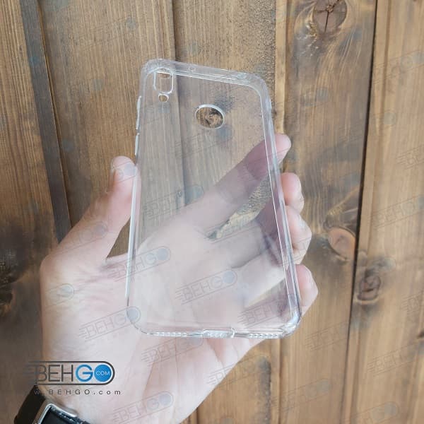 قاب گوشی هواوی وای 6 پرایم 2019 ، وای 6 اس و هانر 8a کاور y6 2019 گارد ژله ای با محافظ لنز دوربین گوشی Clear Cover Camera Protection Case For Y6S/Y6 Prime 2019/Honor 8A/Y6 2019 — تصویر ۲