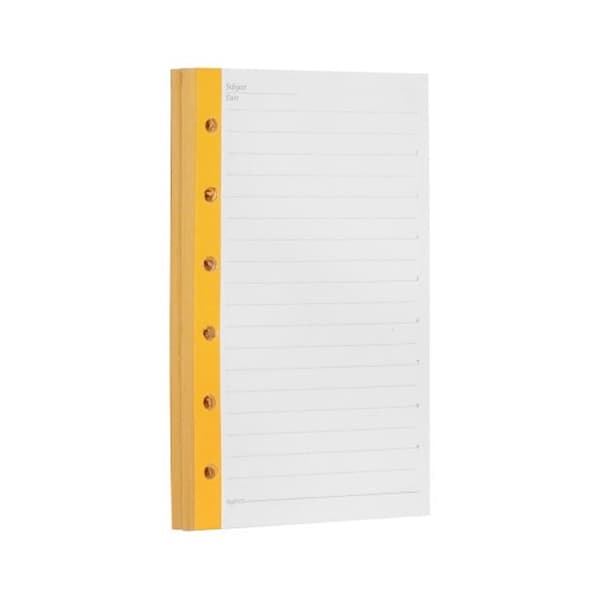 کاغذ دفتر یادداشت 6 سوراخ 120 برگ پاپکو کد NB-638-SH
