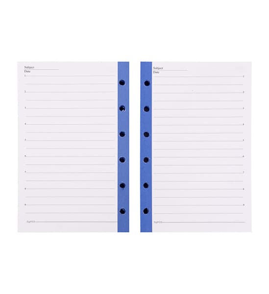 کاغذ دفتر یادداشت 6 سوراخ 120 برگ پاپکو کد NB-638-SH — تصویر ۵