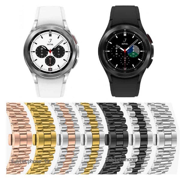 بند ساعت سامسونگ Galaxy Watch 4 Classic استیل 3Rows