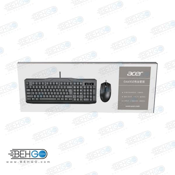 کیبورد و ماوس بی سیم ایسر مدل Acer OAK940 — تصویر ۳