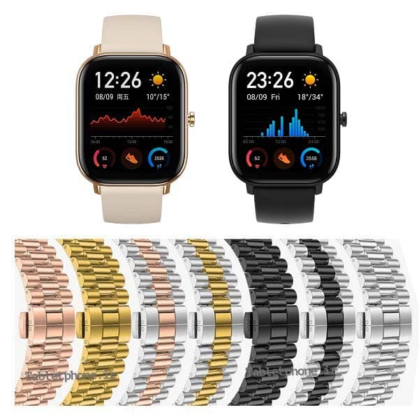 بند ساعت شیائومی Amazfit GTS استیل 3Rows