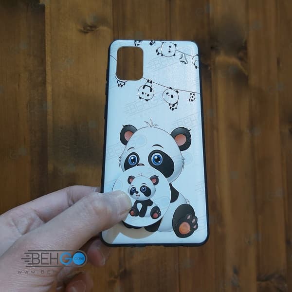 قاب گوشی سامسونگ A31 کاور Samsung A31 دخترانه پاپ سوکت فانتزی مدل طرح دار گارد محافظ آ سی یک مناسب fantasy case with popsocket for Samsung Galaxy A31 — تصویر ۳