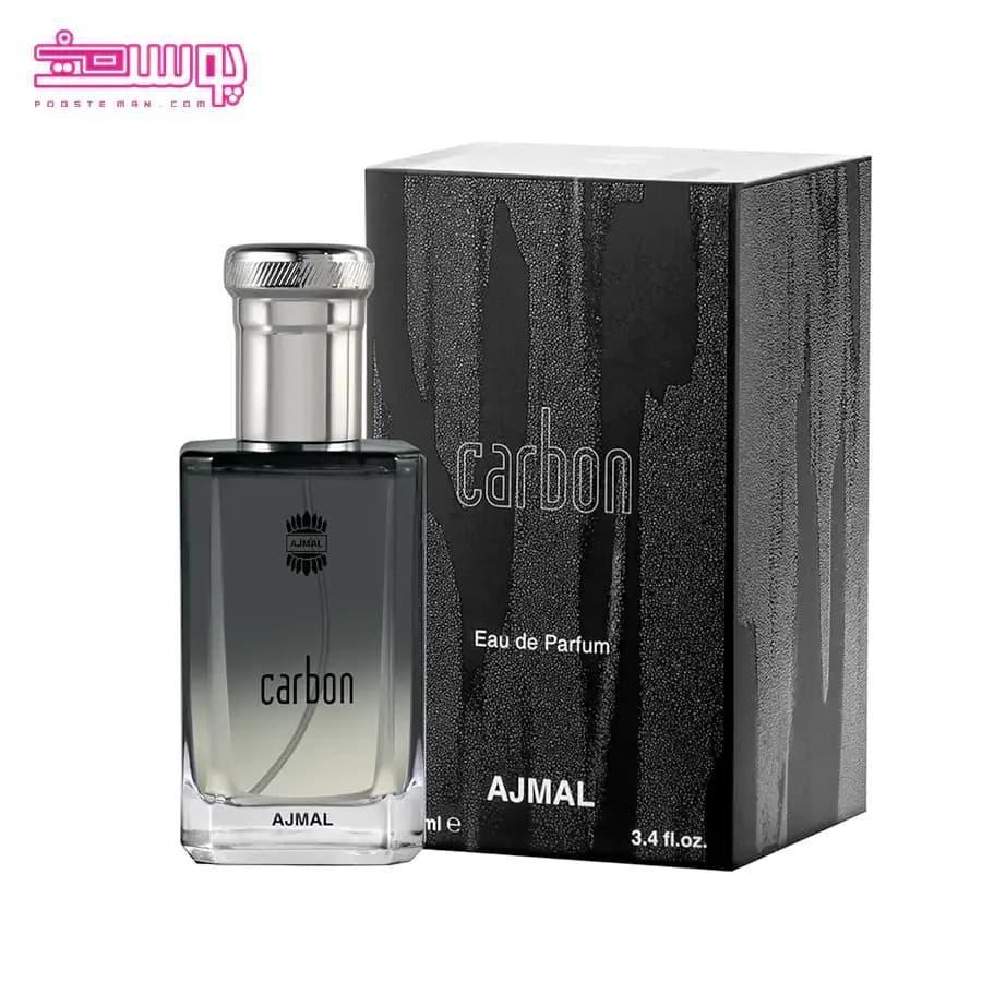 عطر مردانه اجمل مدل Carbon حجم 100ml — تصویر ۲